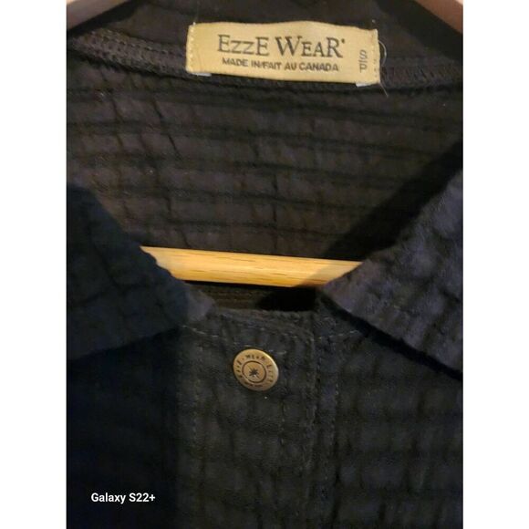 V9  Ezze Wear women's black vest - Picture 3 of 7